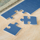 ロングアイランドの歴史的な1855-1857旅行者の地図 ジグソーパズル (側面)