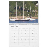 ロングアイランドの海洋生物 カレンダー (3月 2027)