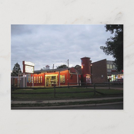 ロングアイランドの酪農 ポストカード (正面)