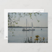 ロングアイランドサウンド ポストカード (正面/裏面)