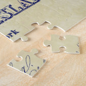 ロングアイランドザハンプトンズの地動揺して図 ジグソーパズル (側面)