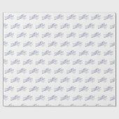 ロングアイランドザハンプトンズの地図 ラッピングペーパー (フラット)