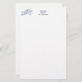 ロングアイランドザハンプトンズの地図 便箋 (正面/裏面)