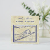 ロングアイランドザハンプトンズマップ動揺してSQ結婚ズ 招待状 (スタンド正面)