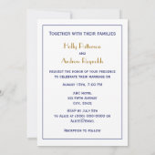 ロングアイランドザハンプトンズマップ結婚VC 招待状 (裏面)