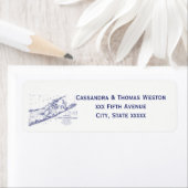 ロングアイランドザハンプトンズマップVC ラベル (インサイチュ)