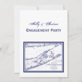 ロングアイランドザハンプトンズマップVC 招待状 (正面)