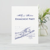 ロングアイランドザハンプトンズマップVC 招待状 (スタンド正面)