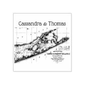 ロングアイランドザハンプトン結婚ズマップのカップル名 ラバースタンプ (インプリント)