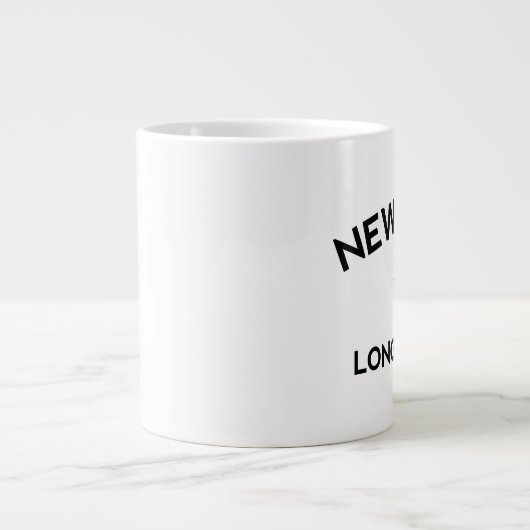 ロングアイランドニューヨーク ジャンボコーヒーマグカップ (正面)
