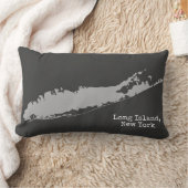 ロングアイランドニューヨーク ランバークッション (ブランケット)