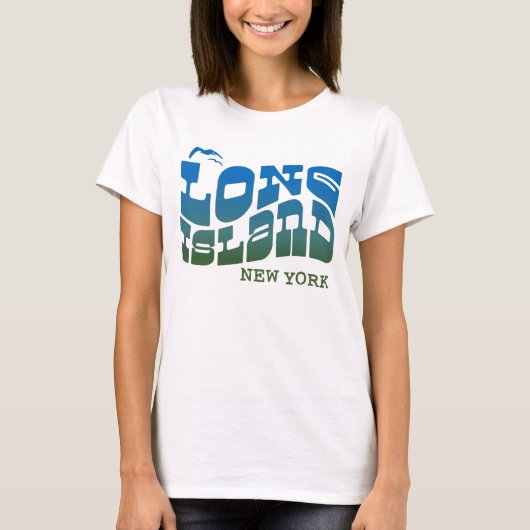 ロングアイランドニューヨーク Tシャツ (正面)