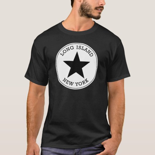 ロングアイランドニューヨークTシャツ Tシャツ (正面)