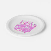 ロングアイランドハンプトンバチェロレッテ ペーパープレート (アングル)