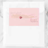 ロングアイランドホームステッカーのような場所はない 長方形シール (バッグ)