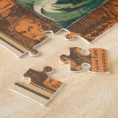 ロングアイランド地図パズル大 ジグソーパズル (側面)