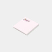 ロングアイランド母ライフコーヒーポストイットノート ポストイット (アングル)