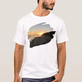 ロングアイランド湾の日の出 Tシャツ