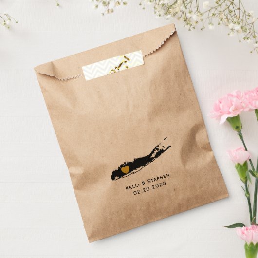 ロングアイランド結婚式の引き出物トリートサックス、抱き枕 フェイバーバッグ (封をした状態)