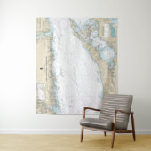 ロングアイランド音東部航海の図 タペストリー (インサイチュ)