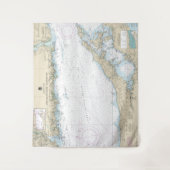 ロングアイランド音東部航海の図 タペストリー (正面)