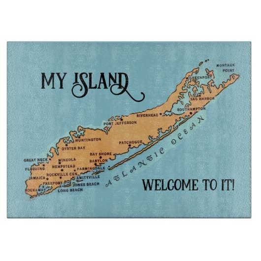 ロングアイランド – ようこそ カッティングボード (正面)