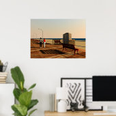 ロングアイランド,ニューヨーク,ロングアイランド,ロングアイランドビーチボードウォーク ポスター (ホームオフィス)