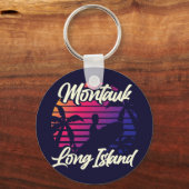 ロングアイランド・モントーク キーホルダー (正面)