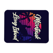 ロングアイランド・モントーク マグネット (横)