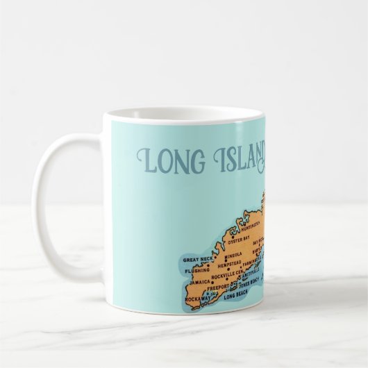 ロングアイランド – 連れて帰るマグカップ コーヒーマグカップ (左)