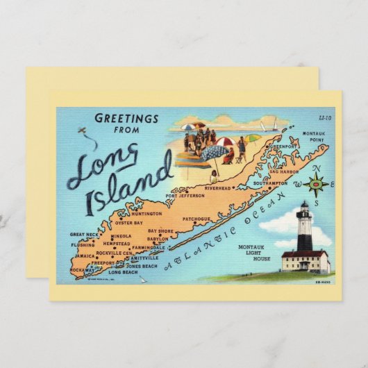 ロングアイランドNYの動きの発表 (正面/裏面)