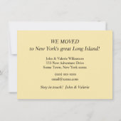 ロングアイランドNYの動きの発表 (裏面)