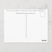 ロングアーギルスコットランド湖 ポストカード (裏面)