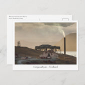 ロングイェールビーン スバールバル ポストカード (正面/裏面)