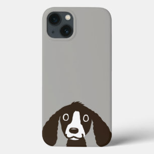 ロングイヤードッグカワイトスパニエル犬 iPhone 13ケース