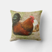 ロングイヤーヤギ又はチキン装飾用クッション クッション (裏面)