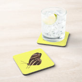 ロングウィングゼブラバタフライコルクコースター コースター (右側)