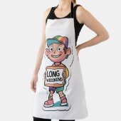 ロングウィークエンドミームスタイル エプロン (インサイチュ)