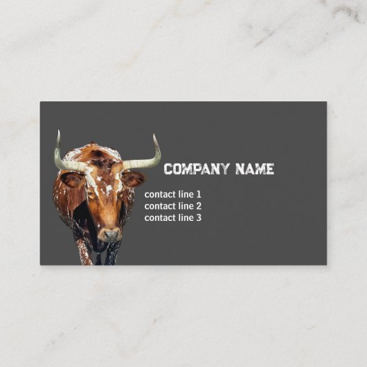 ロングウェーのフォトアート炭グレー 名刺 (裏面)