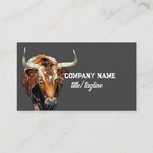 ロングウェーのフォトアート炭グレー 名刺 (正面)