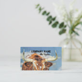 ロングウカウブルースカイ田舎国 名刺 (スタンド正面)