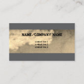 ロングカウルスカントリーのセピア調 名刺 (裏面)