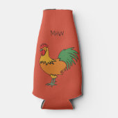 ロングカスタムスターボトルモノグラム&カラークール ボトルクーラー (正面)