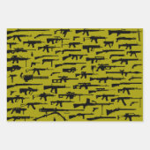 ロングガン軍隊級金物スポーツ ラッピングペーパーシート (正面)