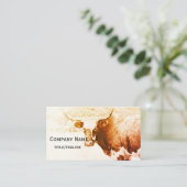 ロングクー田舎地方セピアカスタム 名刺 (スタンド正面)