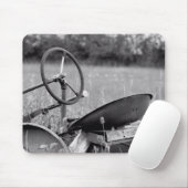 ロンググラスのトラクター マウスパッド (マウス)