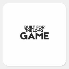 ロングゲームのためのスクエアステッカー スクエアシール