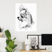 ロングコートチワホアチャンピオン ポスター (ホームオフィス)