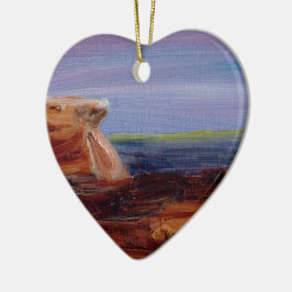 ロングサンズにヘッドランド セラミックオーナメント