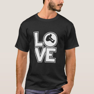 ロングジャンパーLOVEロングおもしろいジャンプ Tシャツ